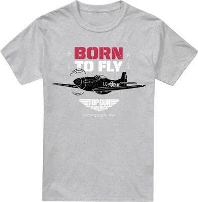 Image de Top Gun - "Born To Fly" T-shirt pour homme TV6832 (5XL) (Sport Heide)
