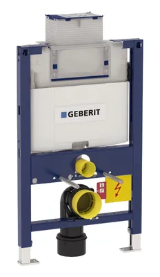 Produktbild von Geberit Montageelement Duofix, 111003001, Element für Wand-WC, mit Omega UP-Spülkasten, 2-Mengen-Spülung, 21107 9