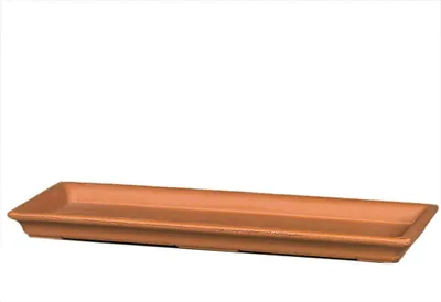 Produktbild von Spang Balkonkastenuntersetzer BBU 41cm natur imprägniert, Untersetzer, Keramik, Braun, 415 mm, 190 mm, 33 mm