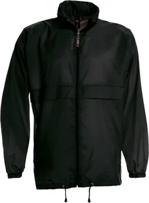 Produktbild von B&C JU800 | Jacket Sirocco / Uni - Farbe: Black - Größe: L