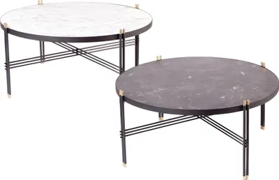 Immagine prodotto di Tavolino moderno in metallo marrone