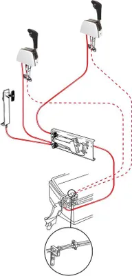 Produktbild von SeaStar Steuerpositionsauswahleinheit
