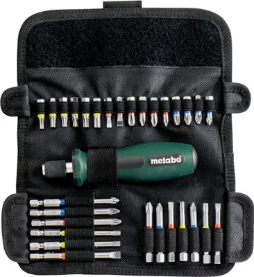 Produktbild von Metabo Bit-Rolltasche SP, 30-tlg.