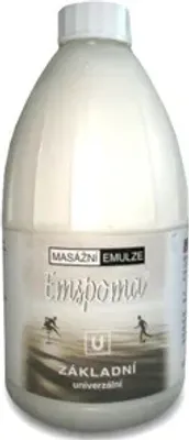 Obrázok produktu pre Masážna emulzia EMSPOMA U biela 1000 ml