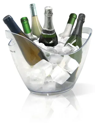 Immagine prodotto di Contenitore refrigerante trasparente per 6 bottiglie di champagne