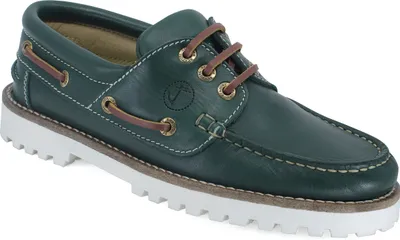 Produktbild von Damen Bootsschuhe Seajure Railay Grün Leder, Größe 36