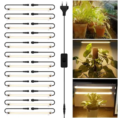 Obrázek produktu pro 576 LED plné spektrum slunečního světla Rostlinná lampa pokojové rostliny Rostlinná lampa - 12 ks