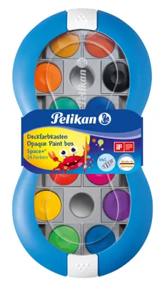 Immagine prodotto di Pelikan Deckfarbkasten Space+ 735 SP/24 Blau 24 FS-Banderole
