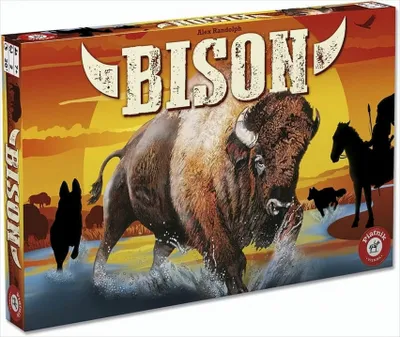 Produktbild von Piatnik Bison Brettspiel Gesellschaftsspiel Kinderspiel mehrsprachig