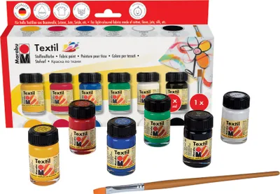 Produktbild von Marabu Textilfarbe "Textil" Starter Set