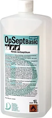 Produktbild von OP Sept Basic Desinfektionsmittel für Hände / Händedesinfektion Antiseptikum 1 Liter von Dr. Deppe GmbH