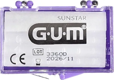 Obrázok produktu pre GUM Ortho vosk, náhradná náplň, 5 tyčiniek