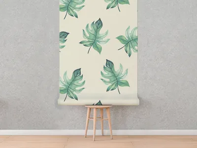 Produktbild von Coloray Fototapete 104x70 cm Latextapete Magicstick - Blätterblätter