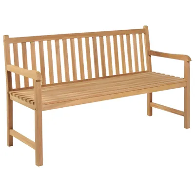 Image de Banc de jardin 150 cm Teck