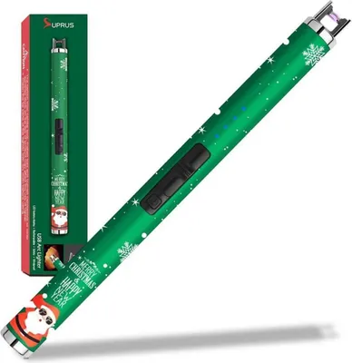 Obrázek produktu pro Elektrický plazmový zapalovač USB s LED indikátorem, bezpečnostním spínačem a kapesní velikostí