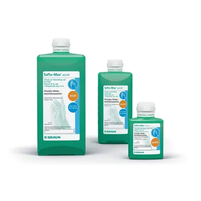 Produktbild von B.Braun Softa-Man acute 100 ml Kittelflasche Händedesinfektion
