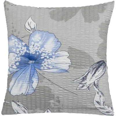 Zdjęcie produktu dla Poszewka krepowa – 40 x 40 cm – niebieska