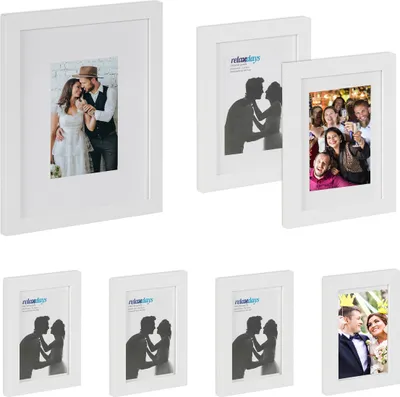 Produktbild von relaxdays Bilderrahmen 7er Set