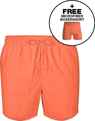 Produktbild von Muchachomalo Herren Badehose - 1 Stück - mit Mikrofaser Boxershort - SOLID2062-50 - M