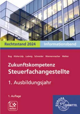 Produktbild von Zukunftskompetenz Steuerfachangestellte 1. Ausbildungsjahr