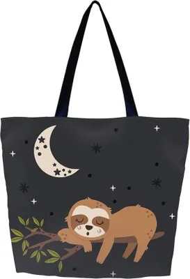 Produktbild von Famanu Einkaufstasche Katzenmotiv - Faltbar, 43 x 35 x 10 cm, mit Reißverschluss