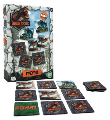 Image de Dinorassic Memo Spel - Dinosaurus
