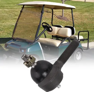 Image de Rotule de barre d'accouplement, filetage à droite 7539, pièce de rechange pour les modèles de voiturettes à essence/électriques Club Car DS 1976-2008