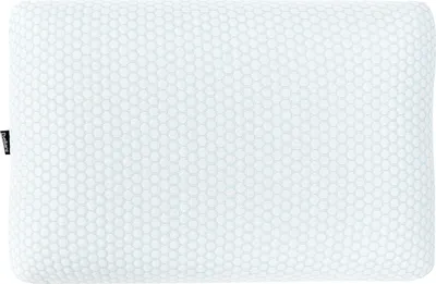 Produktbild von BELIANI Kopfkissen Weiß Memory Foam Gel Klimafaser Aloe Vera Rechteckig 60 x 40 cm Konturkissen Ortopädisch Schlafzimmer