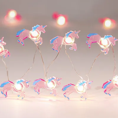 Productafbeelding van Lichtslinger, 2 Meter 20 LED Koperdraad Lampen voor Meisjeskamer en Feesten