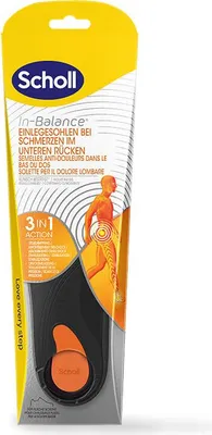 Produktbild von Scholl In-Balance Einlegesohlen für Schuhe in Größe 42,5-45 – ein Paar
