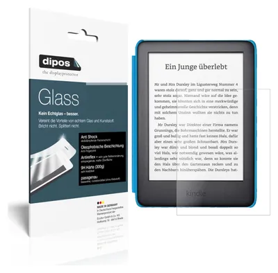 Zdjęcie produktu dla 1x folia ochronna do Amazon Kindle Kids Edition (2019) matowa - folia antywstrząsowa 9H dipos Glass szkło plastikowe