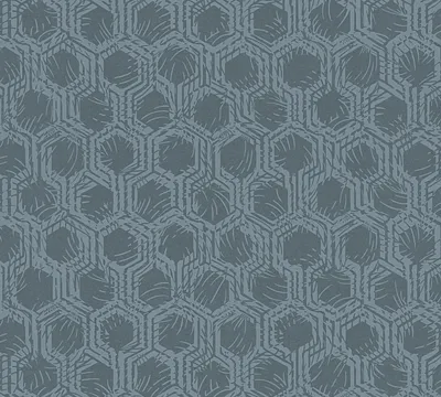 Produktbild von Architects Paper Vliestapete Alpha Ökotapete blau metallic 10,05 m x 0,53 m 333274 33327-4
