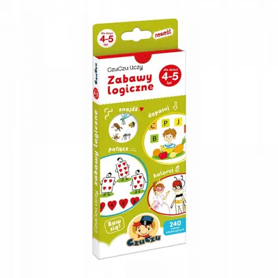 Obrázek produktu pro CzuCzu Teaches - Logikspiele für Kinder im Alter von 4-5 Jahren