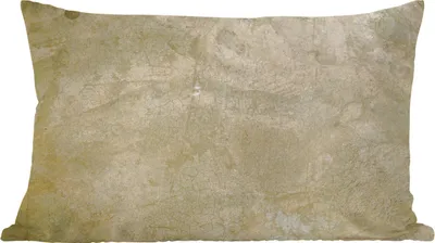 Produktbild von MuchoWow® Zierkissen Sofakissen Wohnzimmer Dekokissen 50x30 cm Wand - Grau - Erde - Wohnzimmerdekoration - Polster mit Photo