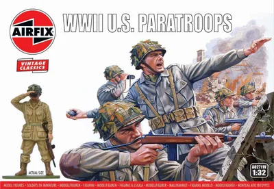 Produktbild von Airfix WWII U.S. Paratroops 1:32