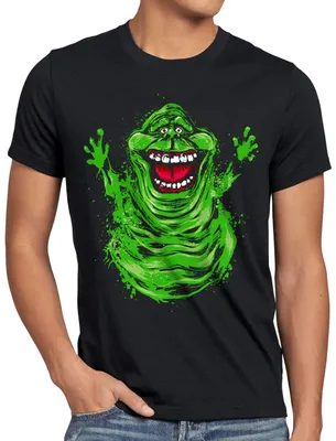 Produktbild von style3 Slimer Herren T-Shirt geisterjäger gespenst