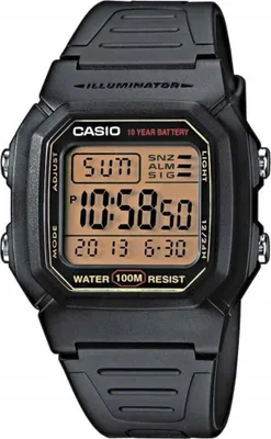 Produktbild von Casio W-800HG-9AVDF Classica + Box Herrenuhr