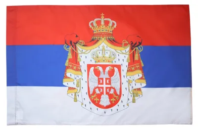 Flagge Königreich Serbien 1882-1918, 150x90 cm, Polyester 100D