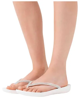 Produktbild von Fitflop Iqushion Sparkle Weiß für Damen – 3 UK - 36 EU - 5 US / White