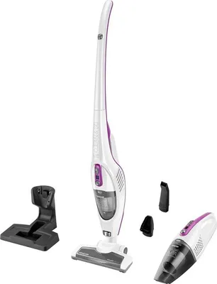 Produktbild von Sencor SVC 7814VT, 2-in-1-Stabstaubsauger, Beutellos, Schwarz, Weiß, Trocken, HEPA, Zyklonal