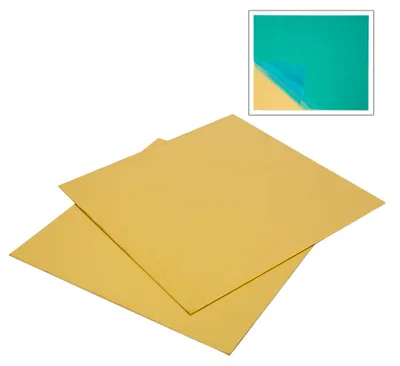Immagine prodotto di Solidchoice - Set di 2 piastre in ottone, 18 cm x 18 cm
