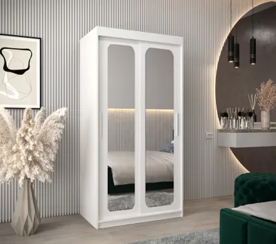 Obrázek produktu pro Zrcadlová skříň DONICELA 2 - 100 cm, bílá