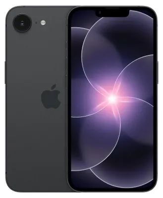Produktbild von Apple iPhone 17e , 15,5 cm (6.1"), 2532 x 1170 Pixel, 512 GB, 48 MP, iOS 26, Schwarz