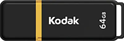 Zdjęcie produktu dla Kodak Classic K103, 64 GB, USB Typu-A, 3.2 Gen 1 (3.1 Gen 1), 20 MB/s, Pokrywka, Czarny, Żółty