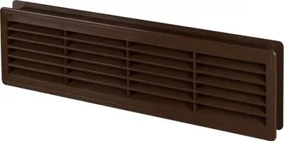 Image de Grille d'aération de porte, marron
