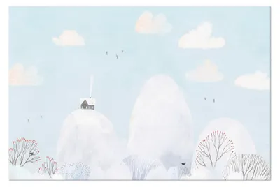 Immagine prodotto di LUMASOUL Quadri su tela 90x60 cm, Motivo invernale 1, Quadri da Parete per Soggiorno e Camera da Letto, 1 pezzo