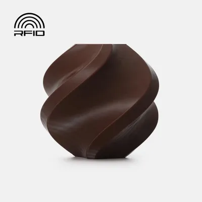 Produktbild von Bambu Lab PETG Basic Filament mit Spule 1kg Dunkelbraun