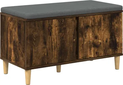 Obrázek produktu pro Chodbičková lavice s polštářem Uzený Dub 80 x 38 x 46 cm