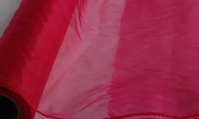 Produktbild von Organza 35 cm x 20 m magenta gekettelt