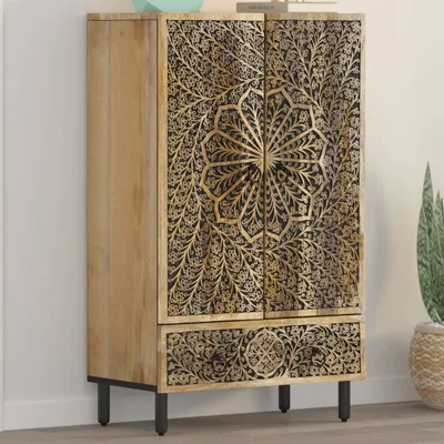 Obrázok produktu pre vidaXL Vysoká doska 60x33x100 cm Massivholz Mango